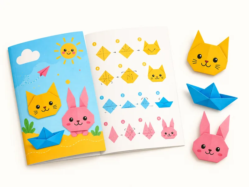 Kit Iniciante Clube do Origami